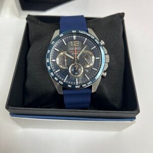 Seiko Chronograph SSB345 Mens Watch
